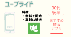 ユーブライド(youbride)料金女性無料で30代後半男性にも年齢層が適した婚活アプリ!成婚率の秘訣は!?